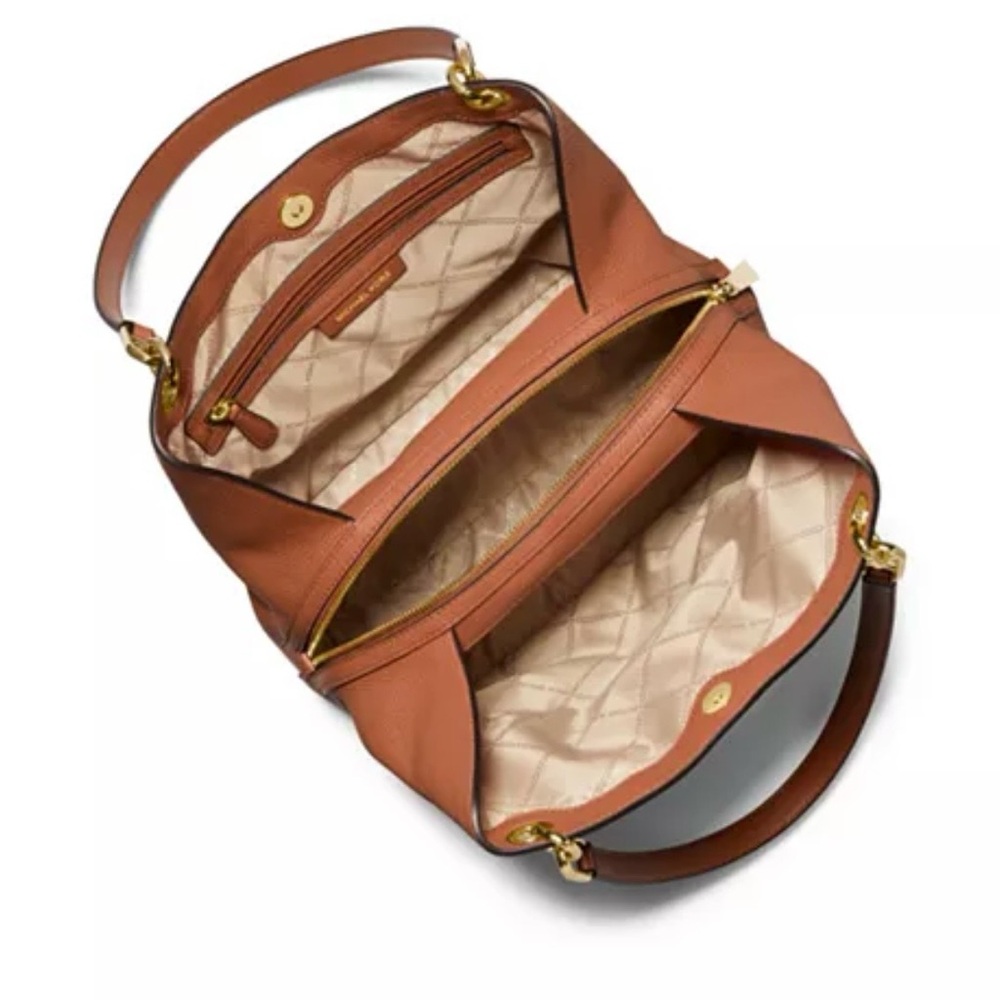 Michael Kors Leather Shoulder Bag - Picture 7 of 8